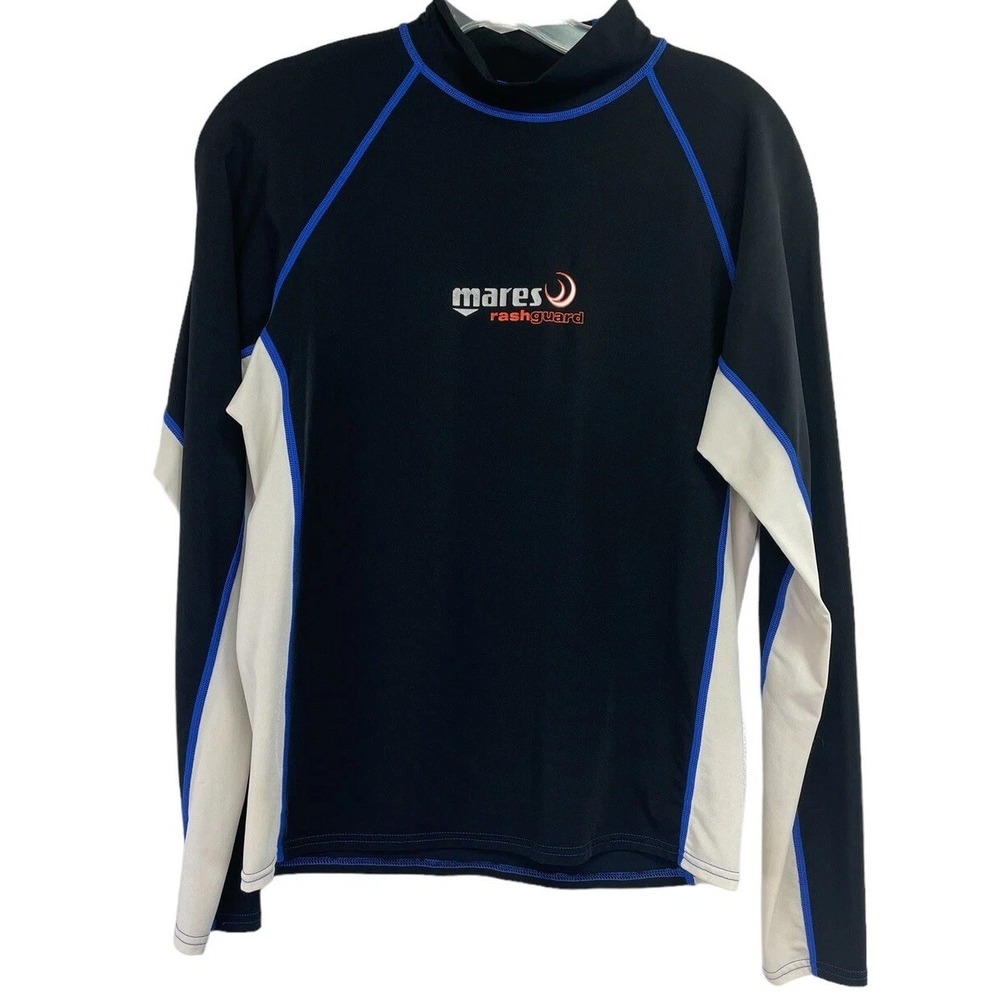 Mares Rash Guard Trilastic‎ Womens Sz XL Black Nylon Blend Pullover Shirt (AA32)